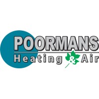 Poormans Heating and Air logo